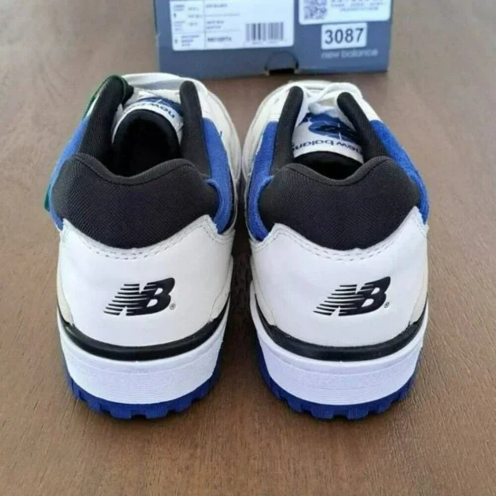 New Balance 550 - Color: Sea Salt/Team Royal - Size: Men 9 - Picture 5 of 9